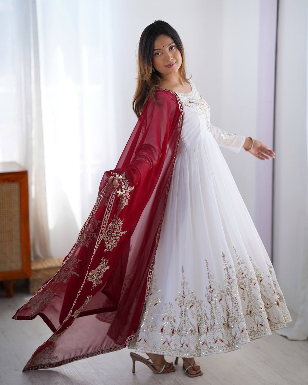 Heavy Designer Party Wear Look