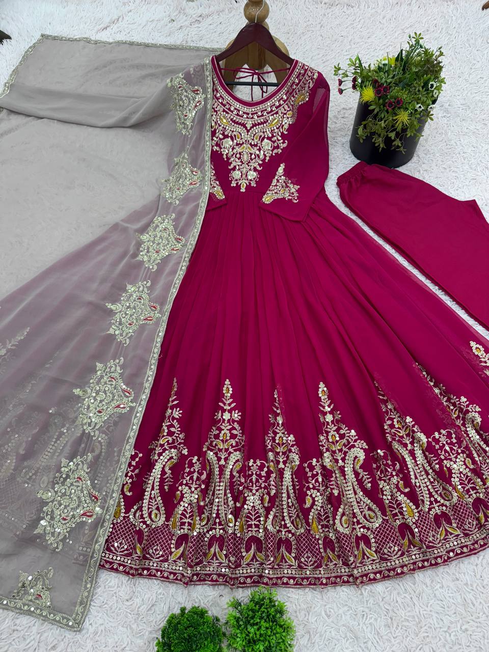 Heavy Designer Party Wear Look