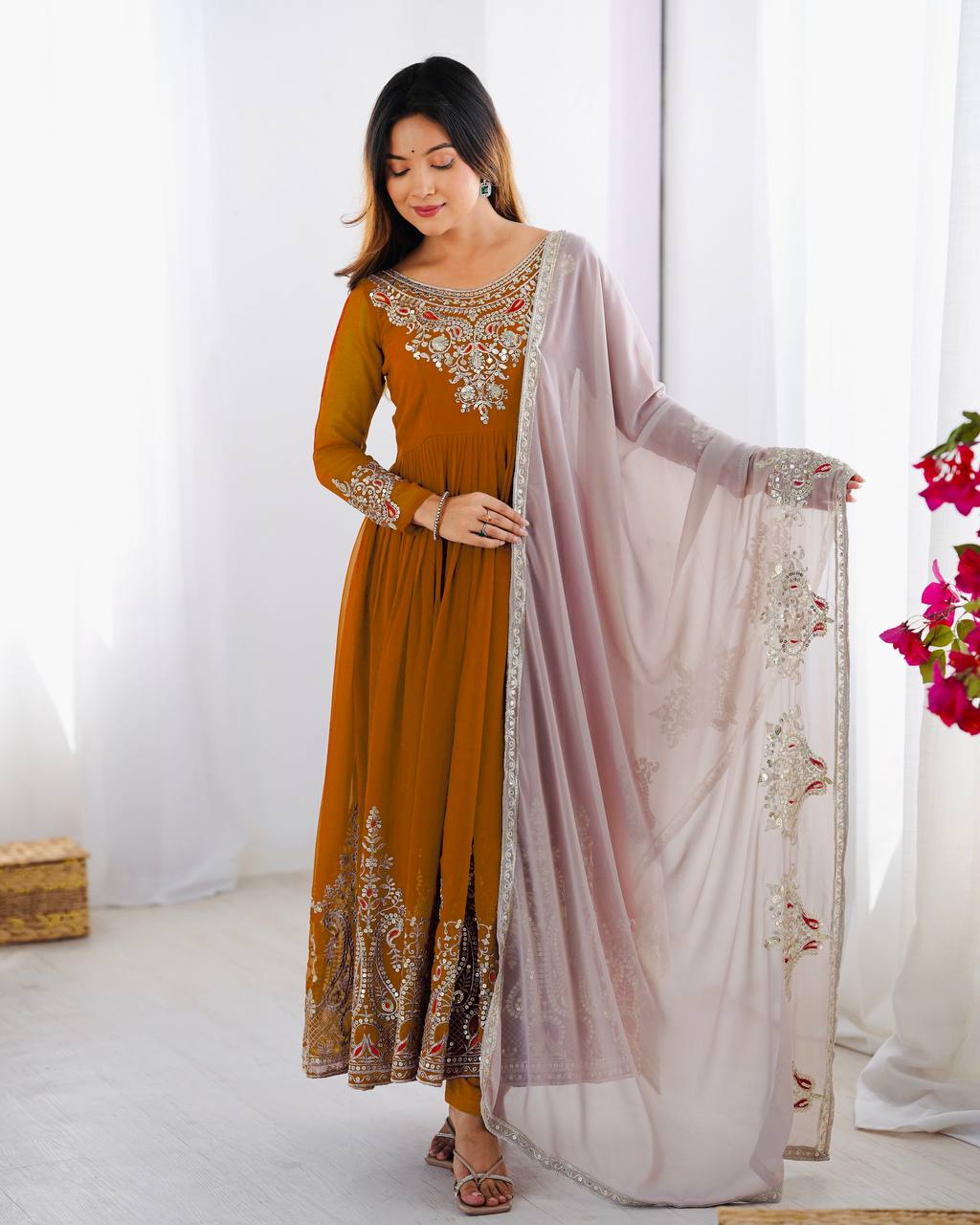 Heavy Designer Party Wear Look