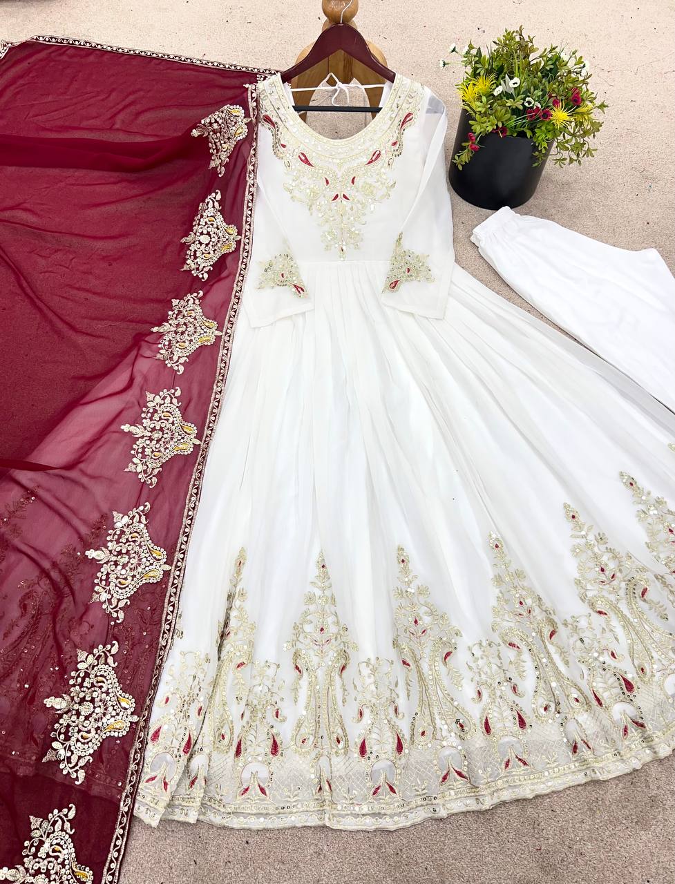 Heavy Designer Party Wear Look