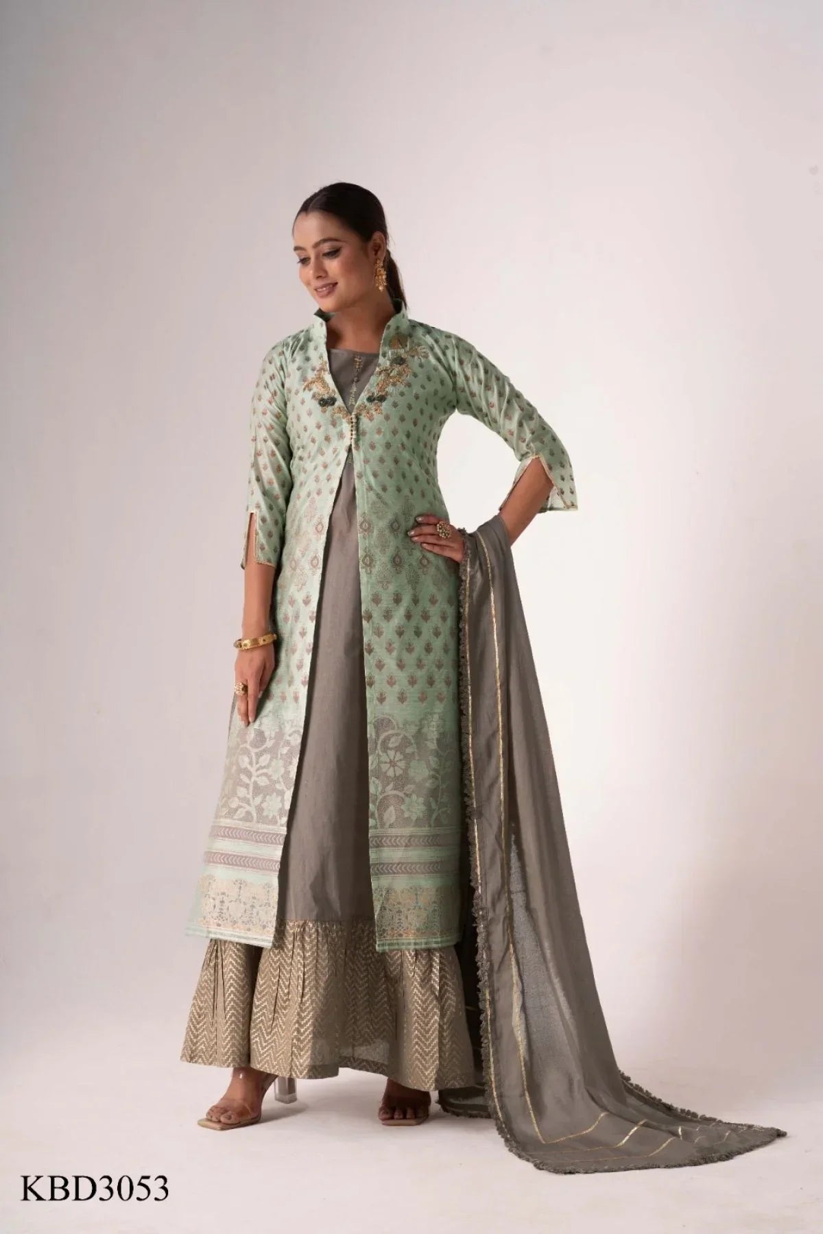 Premium Party Wear Art Silk Salwar Suits Naarrii Collection